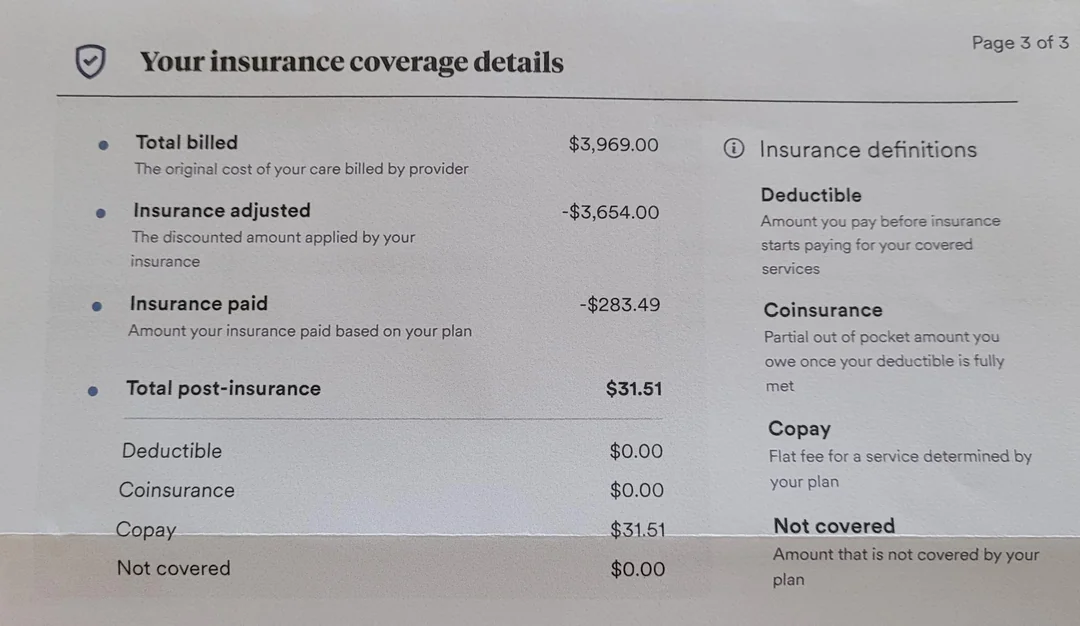 Screenshot of a Reddit post from r/Frugal titled "If you're in the US, your health insurance likely offers a bunch of discounts," detailing benefits like gym reimbursements, free breast pumps, and wellness rewards.